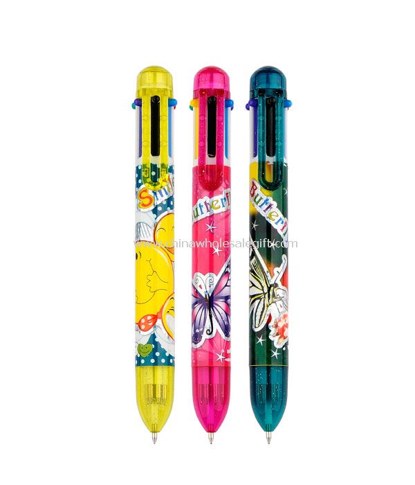 قلم های چند رنگ
