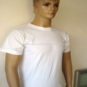 white blank cotton t-shirts For Men images
