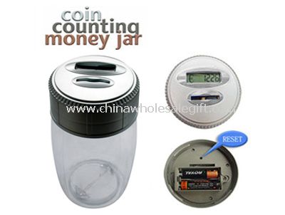 Digital teller penger Jar