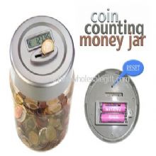 LCD Display Coin Counting Money Jar images