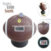 Rubino Auto contando Coin Bank images