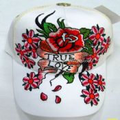 Mesh Cap with embroidery images