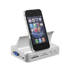 Alt i én oplader Data dockingstation til iPad iPad 2 iPod iPhone images