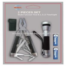 2pcs Multi-function tool with LED Flashlight images