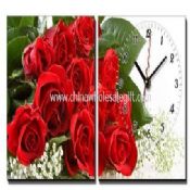 horloge murale peinture images