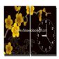 Promotion painting wall clock small picture