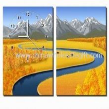 painting wall clock images