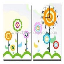 Promotion painting wall clock images