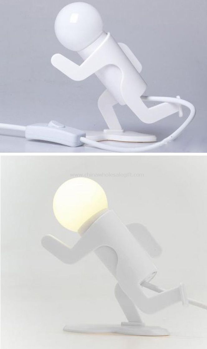 Ragazzo carino Running luce LED USB