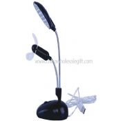 USB Mini Fan Table Lamp images
