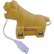 Тигр форми концентратор USB images