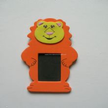 Lion fridge magnet with photo frame images