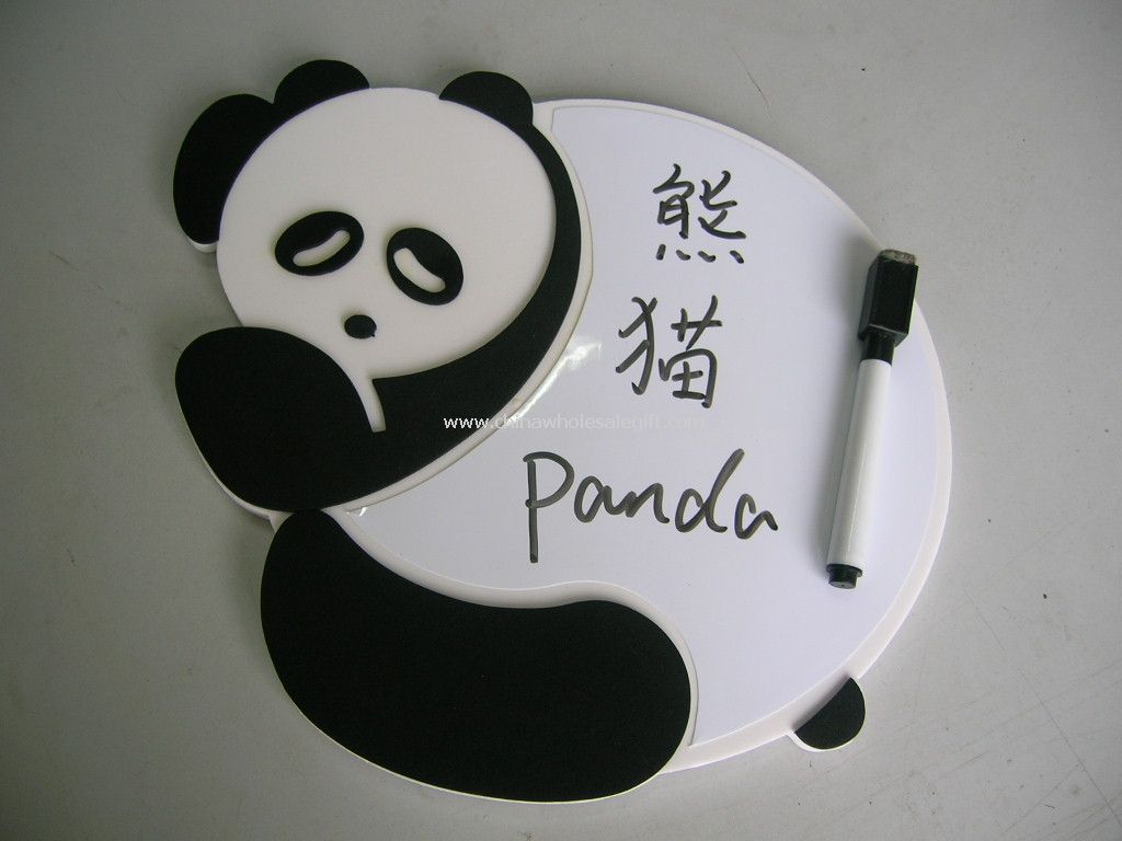 Panda skrivning board