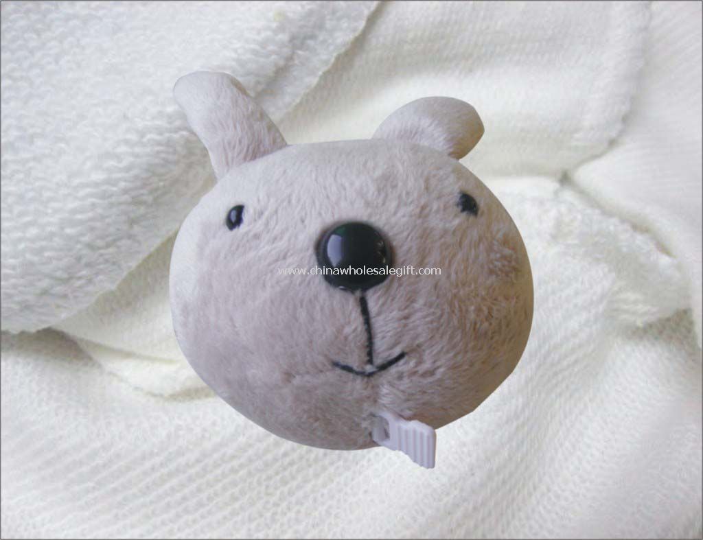 Rabbit plush tape measure