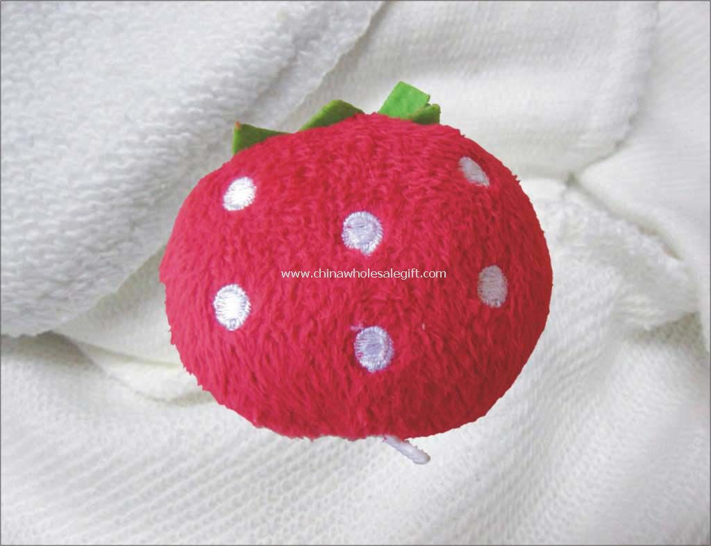 Strawberry plush pita pengukur