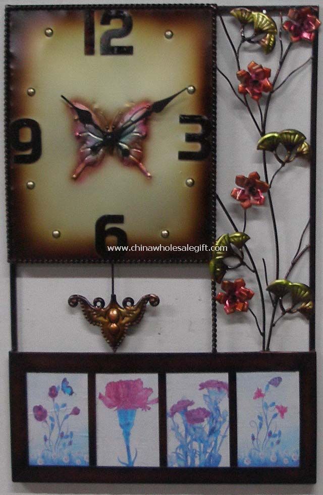 clock with picture