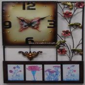 clock with picture images