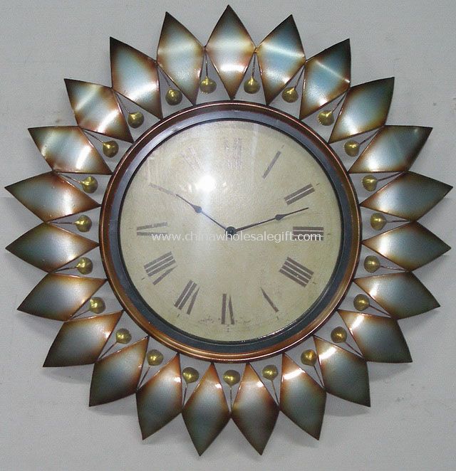 Horloge métal de Chine