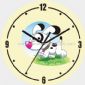 Round Wall clock small picture