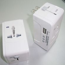 dual insurance adapter with USB Charger images