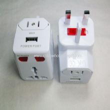 Multifunktions dual-Versicherung-Konvertierung-Stecker mit USB-Ladegerät images