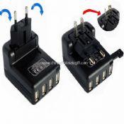 Чотири USB changer Універсальний адаптер plug images