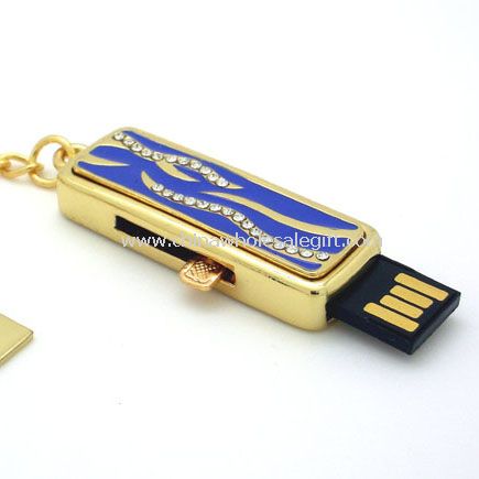 Poussoir métal USB Flash Drive