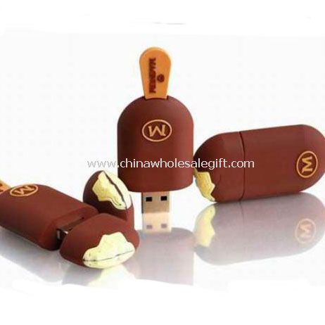Csokoládé USB villanás korong