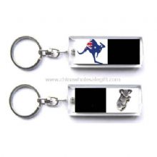 Słonecznej części dwa migające keychain images