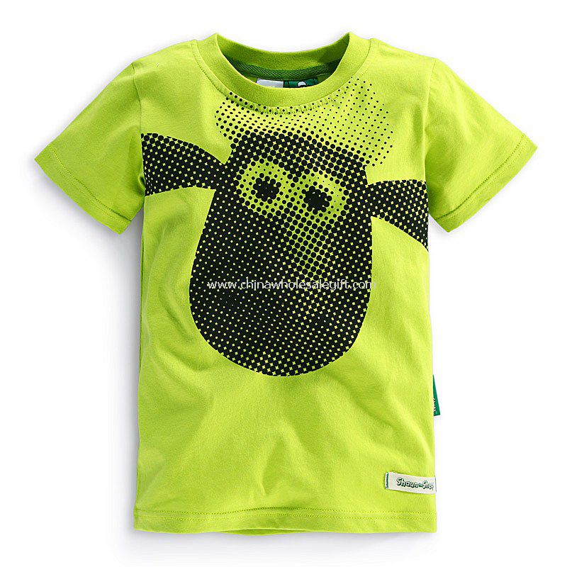 Boys and Childrens Short Sleeve Printing T-shirt