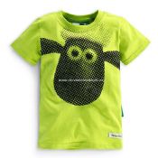 Boys and Childrens Short Sleeve Printing T-shirt images