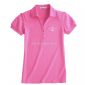 Women Short Sleeve Cotton Polo shirt small picture