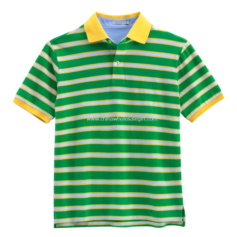 Yarn Dyed Cotton Polo shirt