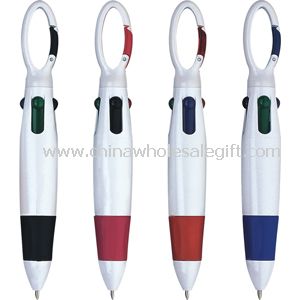 Carabiner multi-color pen