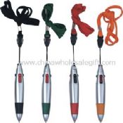 Multi-color pen with lanyard images