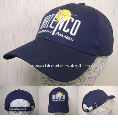 100% Twill Cotton Basebll Cap with Contrast Panel