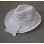 Módní letní Fedora slaměný klobouk images