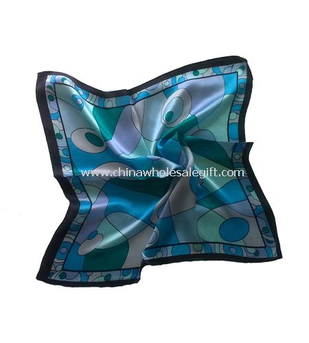 Fashion silk printing scarf