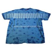 Men cotton tie dye t-shirt images