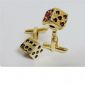 cufflinks with gold plating small picture