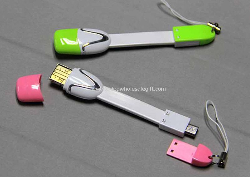 USB Drive card reader data cable mobile strap