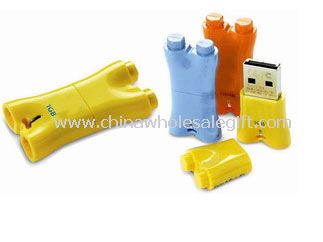 Műanyag USB korong