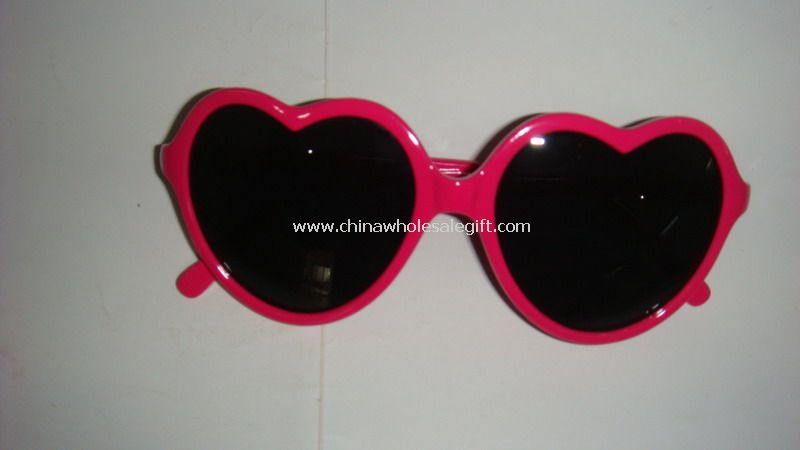 Gafas de corazón partido