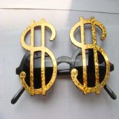 Gafas de sol de oro signo de dólar images