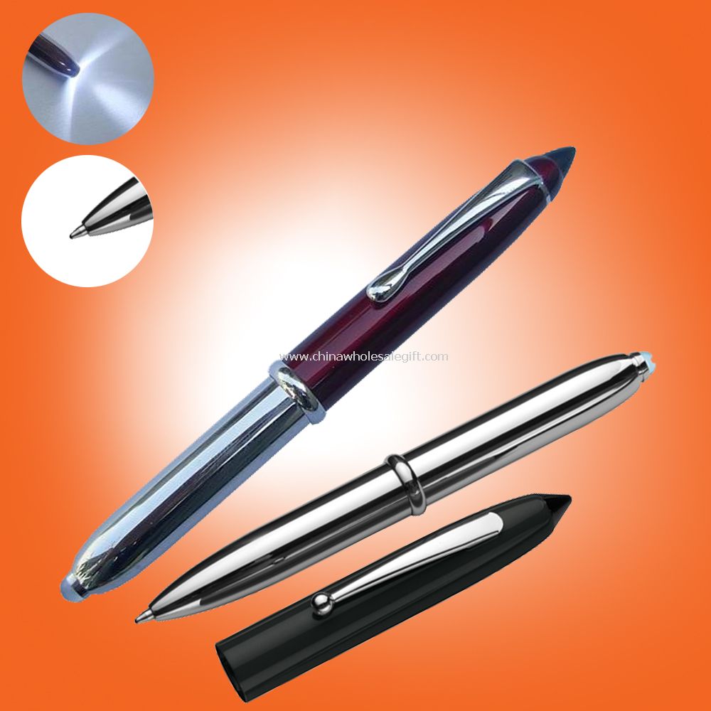3 in 1 LED touch light pen with PDA stylus