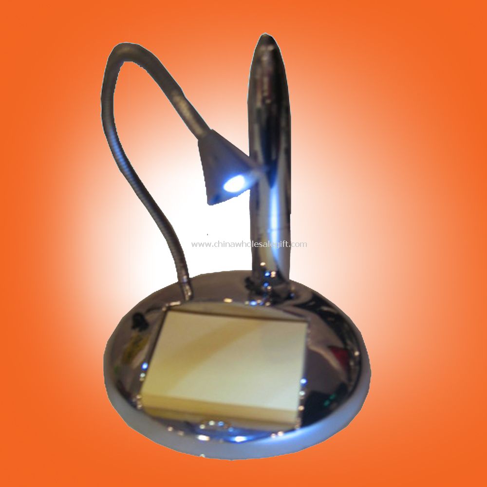pióro magnetyczne pływających biurko z okrągłym tworzyw sztucznych stoją Nota światła LED
