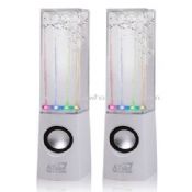Mini färgglada LED musik fontän Dancing vatten högtalare för mobiltelefoner/Computer images