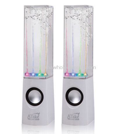 Mini Colorful LED Music Fountain Dancing Water Speaker for Mobile Phones /Computer