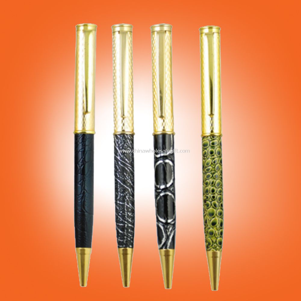 PU Leather ballpoint pen for business gift