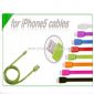 Cable plano de color para iPhone 5 con conector de iluminación small picture